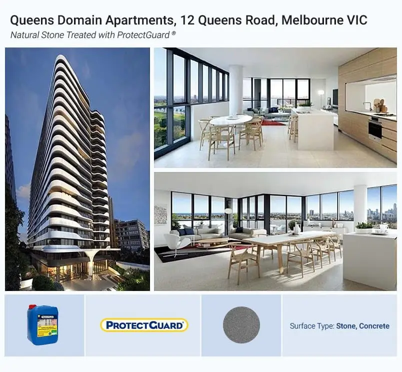 ProtectGuard® Stone Sealer Queens Domain Apartments