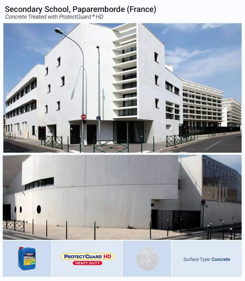 Secondary School - ProtectGuard HD Concrete Sealer